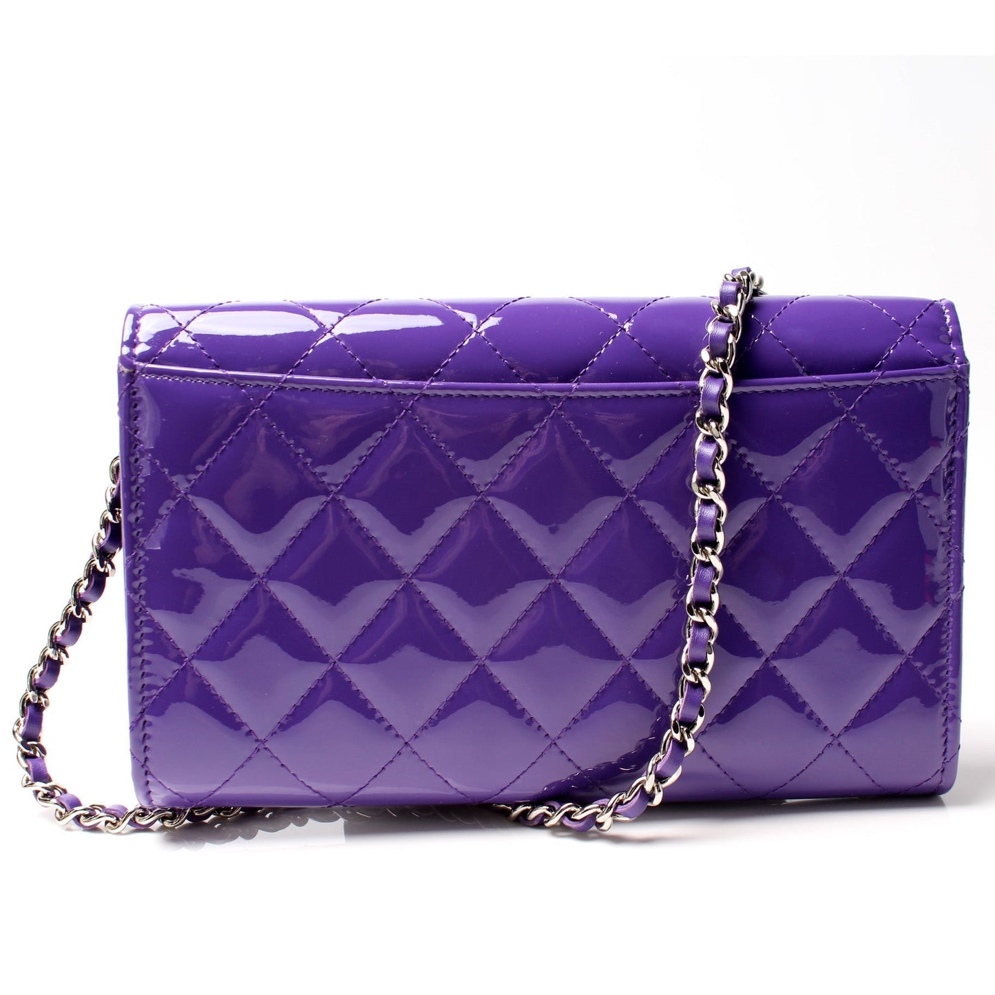 Chanel Classic Clutch W/ Chain Patent 21M
