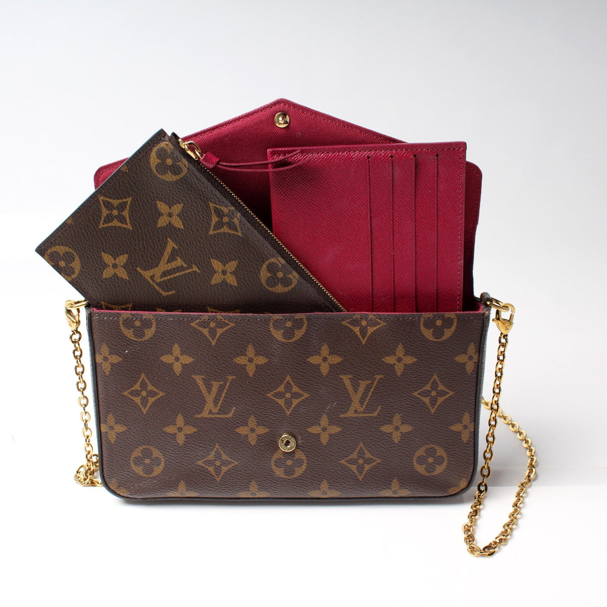 Pochette Felicie Monogram