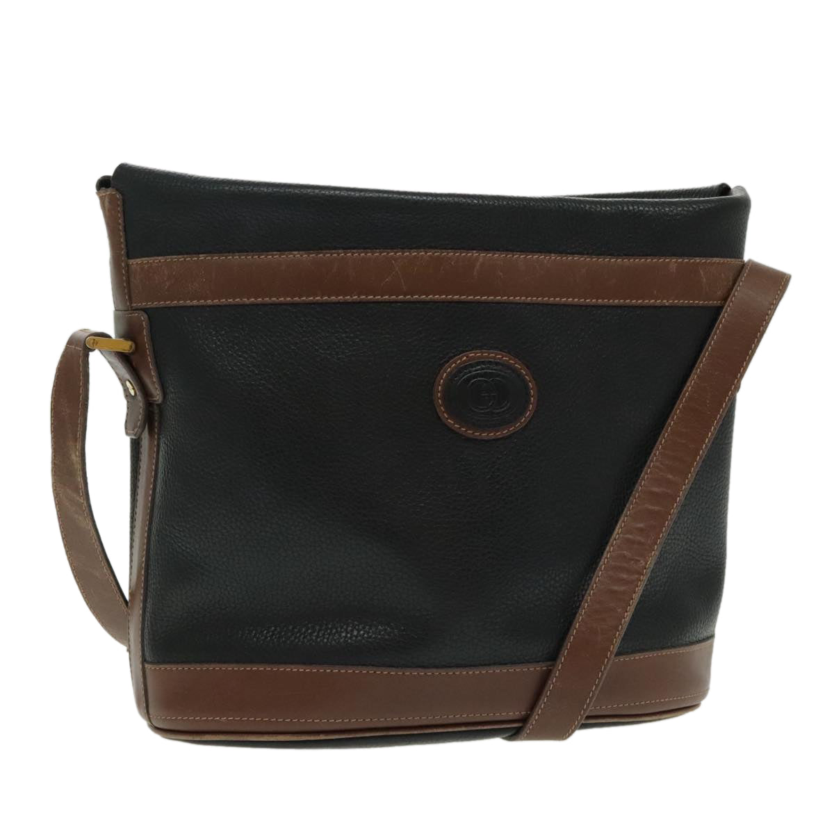 Gucci Black Leather Shoulder Bag ()