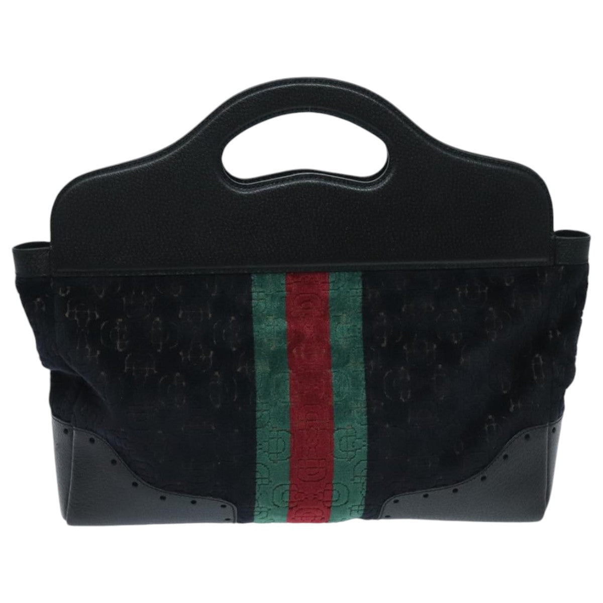 Gucci Ophidia Black Synthetic Handbag