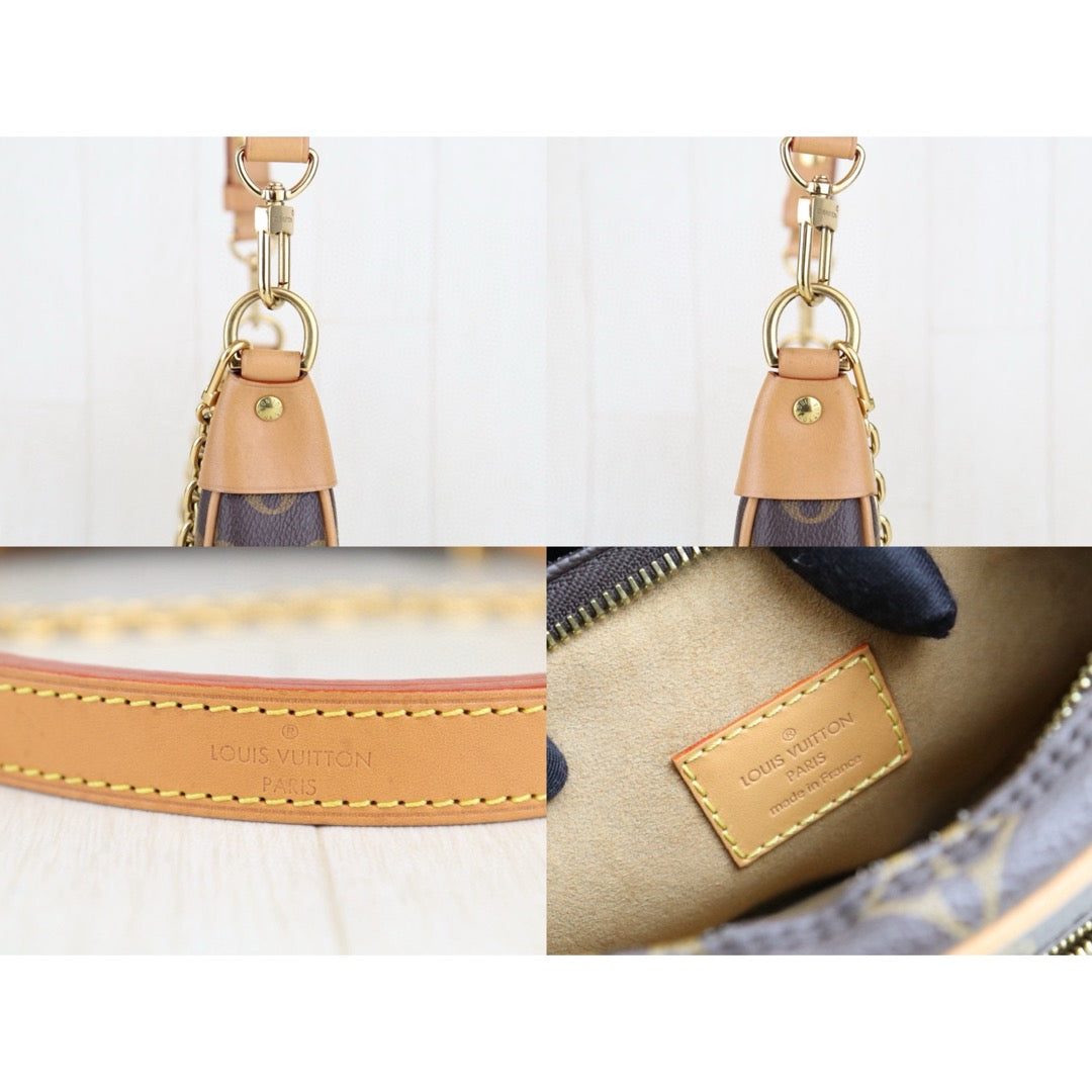 Very Good ( Rank A) ｜LV Monogram loopping Pochette Croissant Shoulder Bag IC Chips Model ｜S25030707