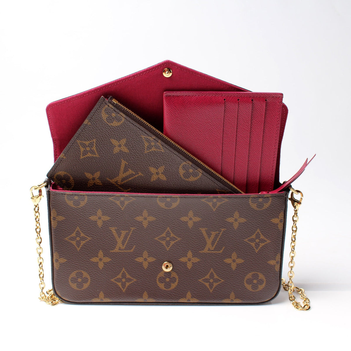 Pochette Felicie Monogram