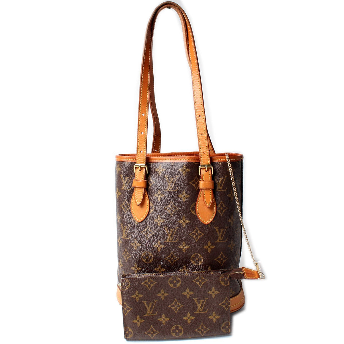 Petit Bucket W/ Pouch Monogram