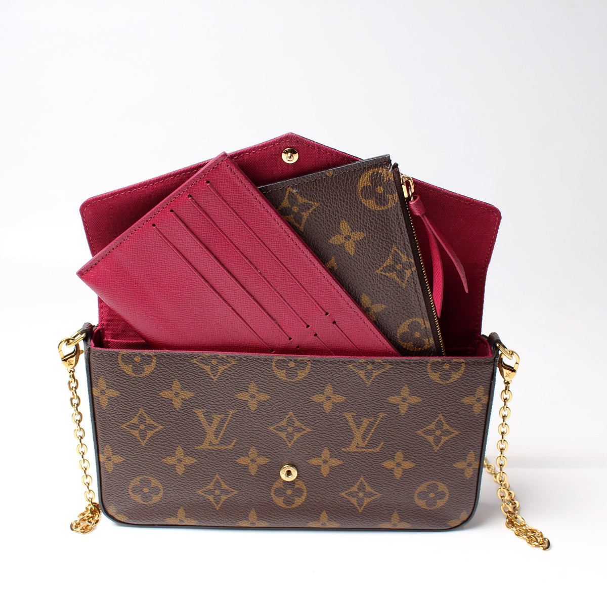 Pochette Felicie Monogram