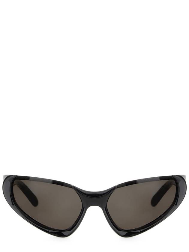 Luxury Balenciaga  Xpander Rectangle Sunglasses Black