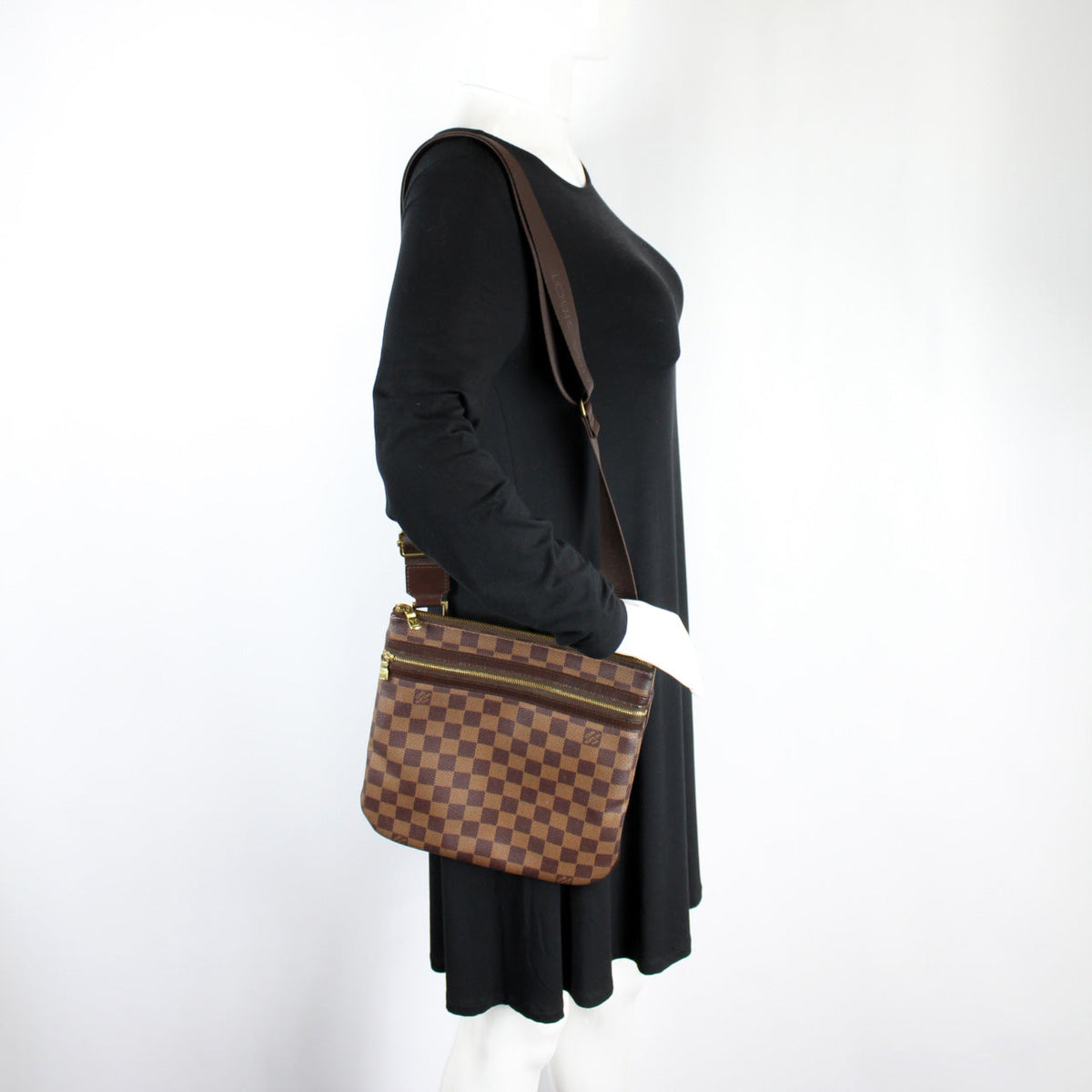 Pochette Bosphore Damier Ebene