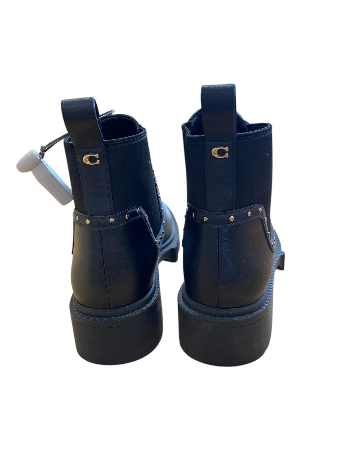 Boots Designer By Coach In Black, Size: 7.5