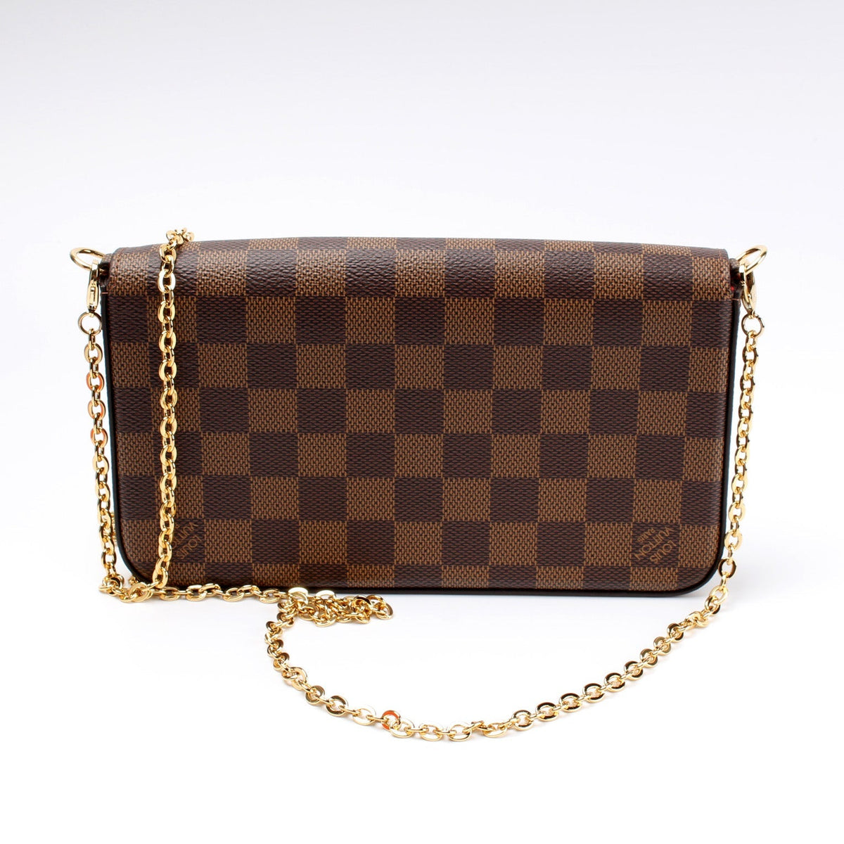 Pochette Felicie Damier Ebene