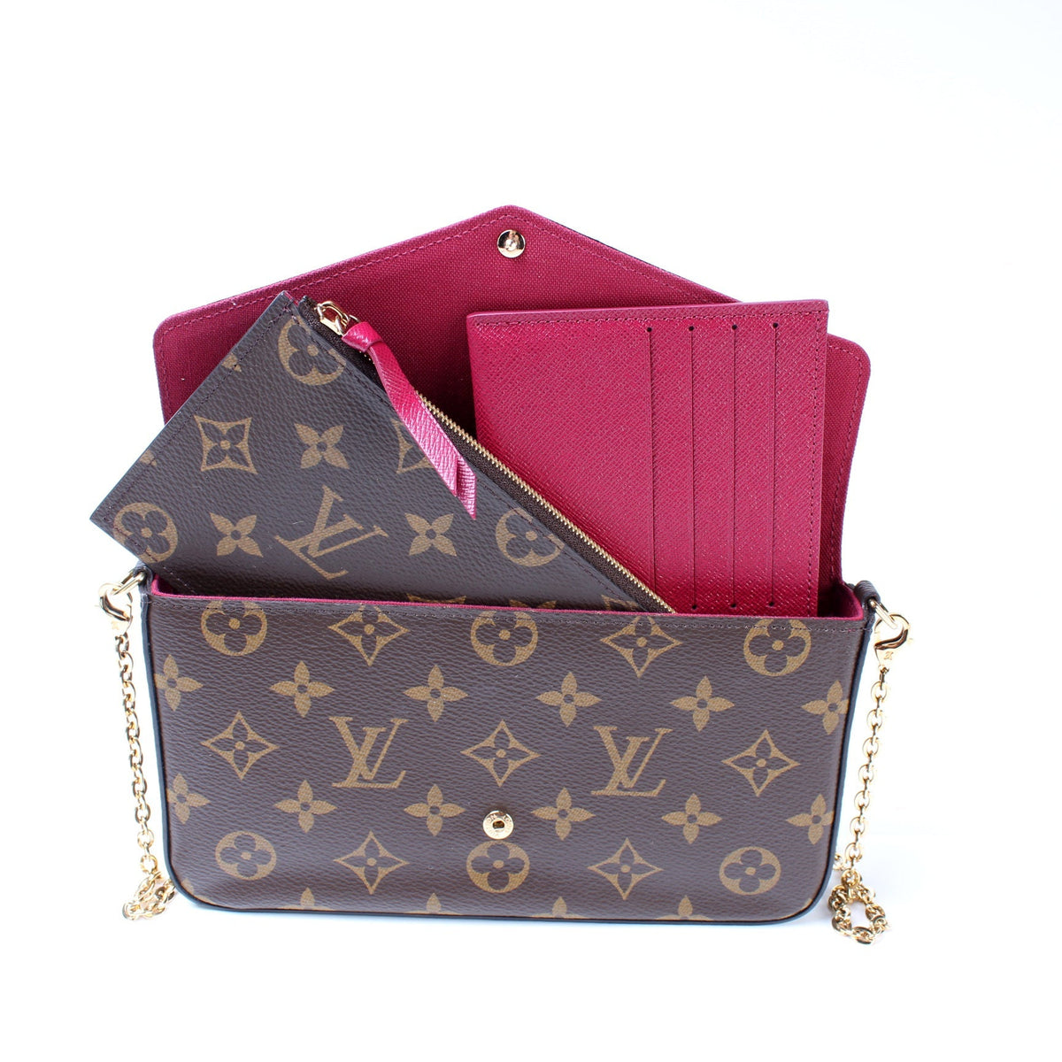 Pochette Felice Monogram