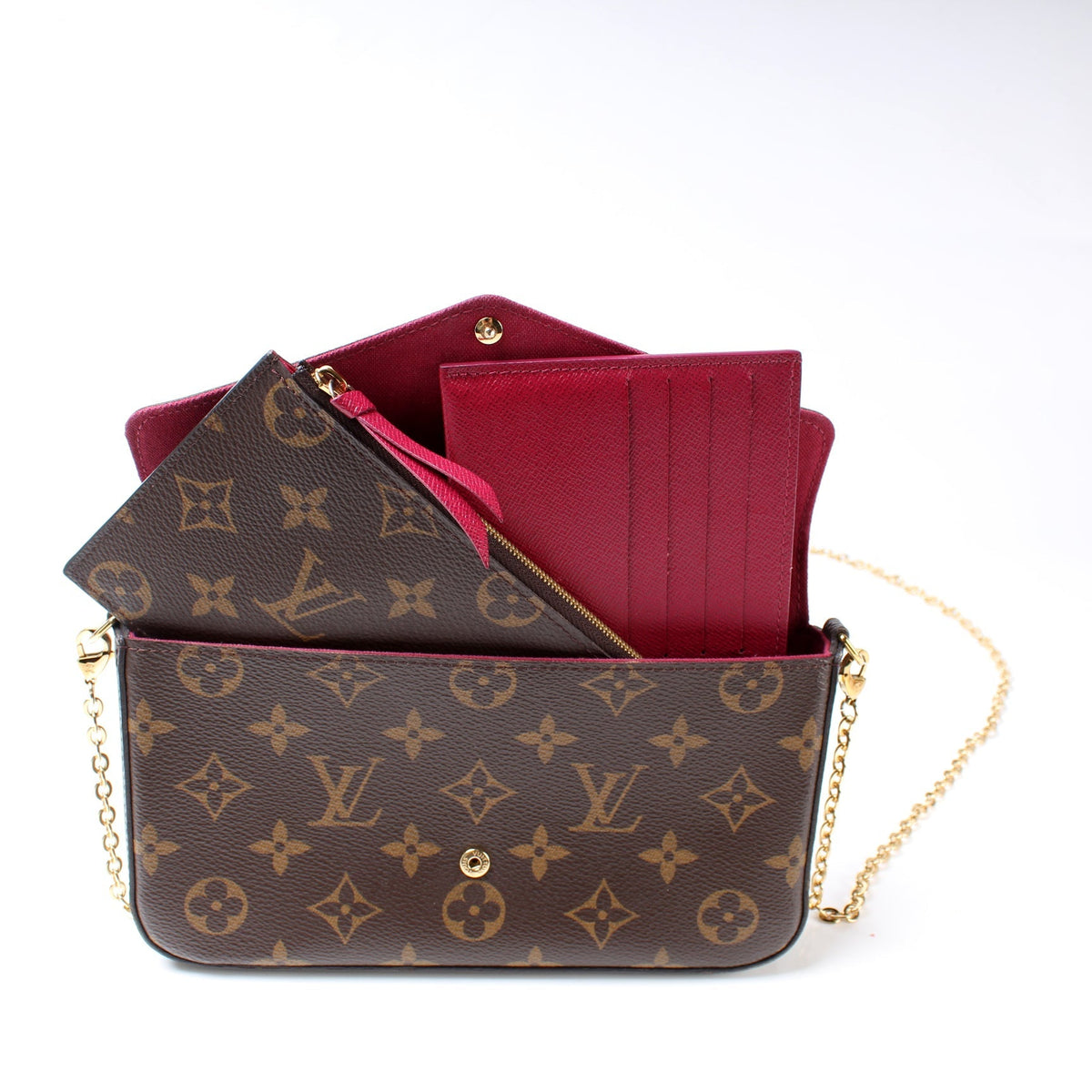 Pochette Felicie Monogram