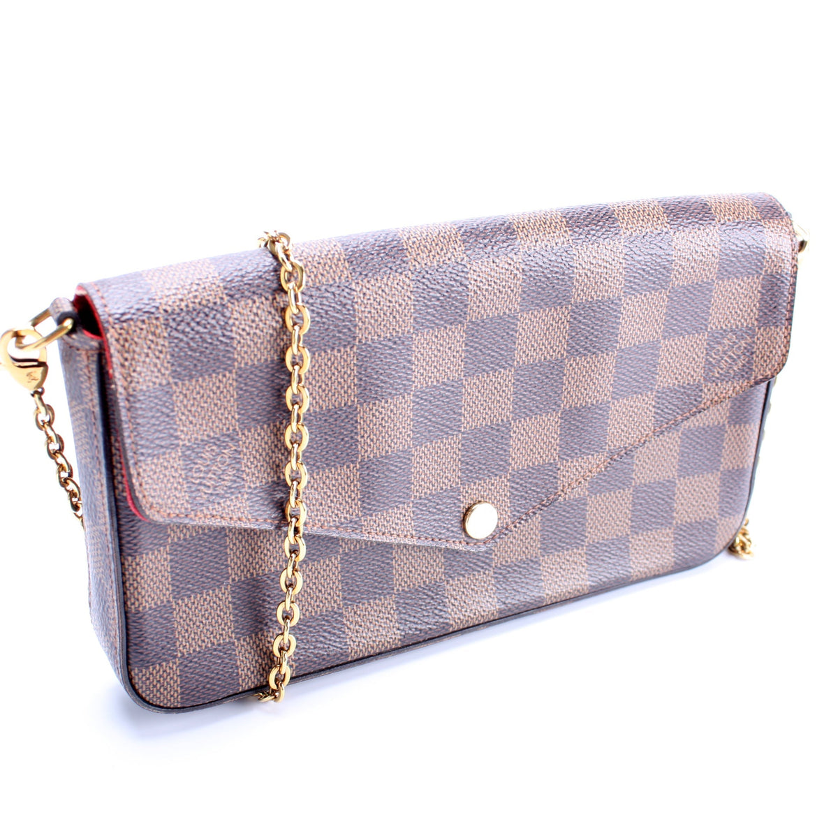 Pochette Felicie Damier Ebene