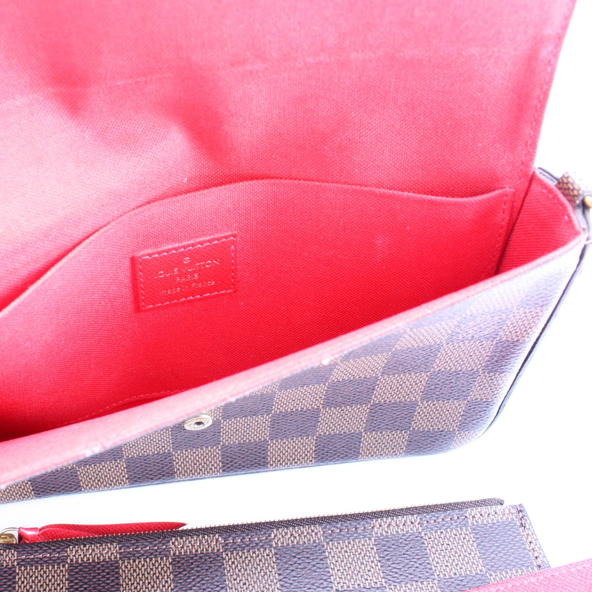 Pochette Felicie Damier Ebene