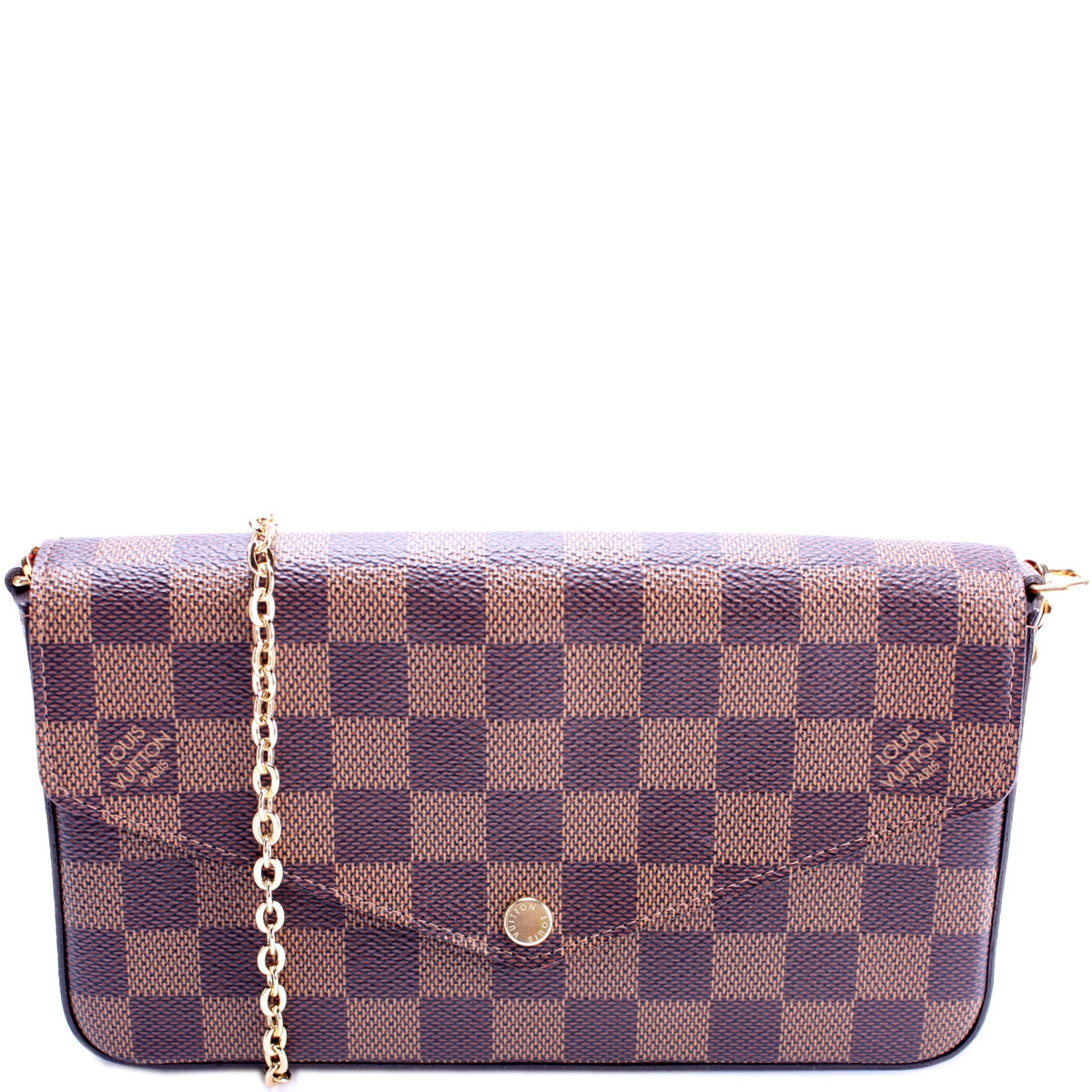 Pochette Felicie Damier Ebene