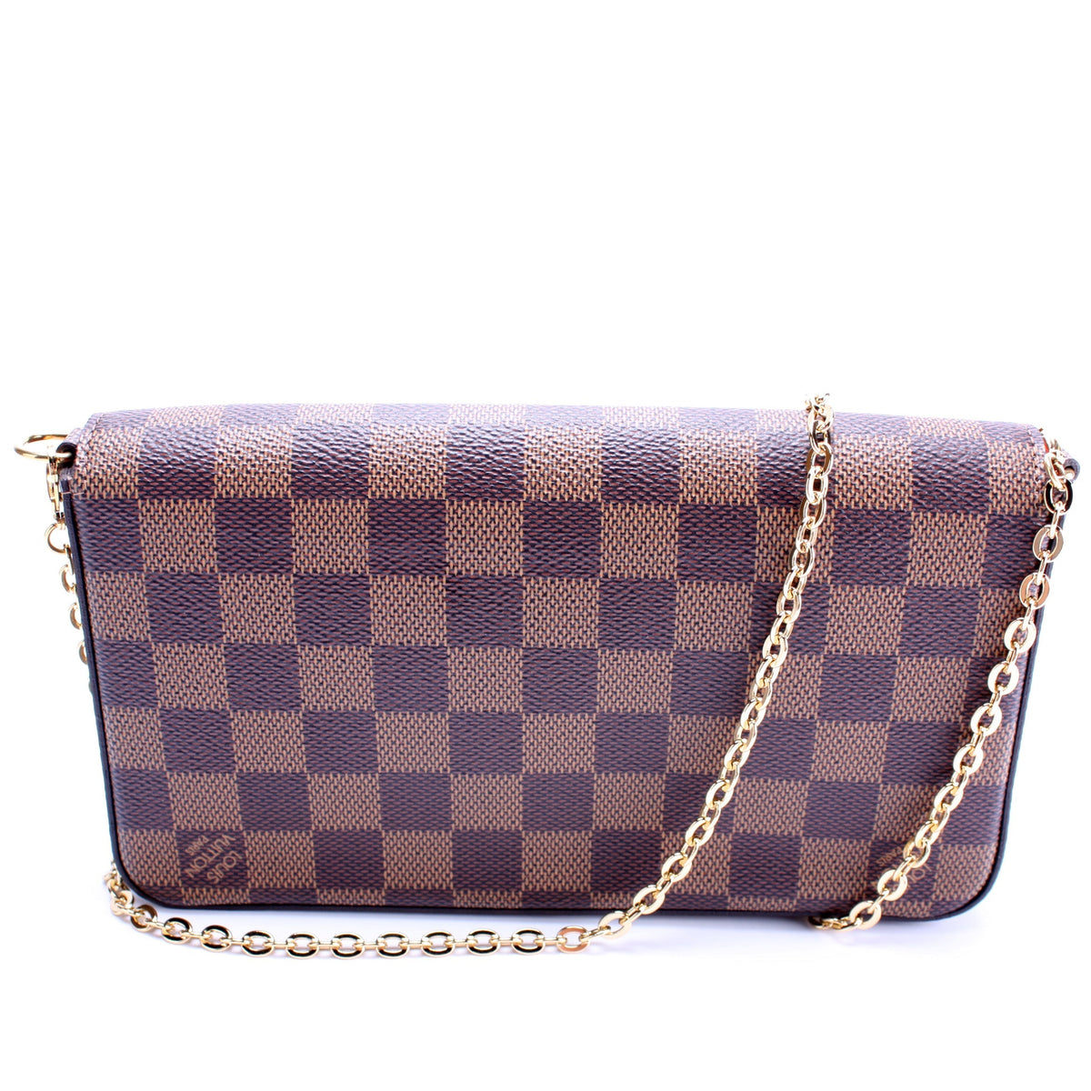 Pochette Felicie Damier Ebene