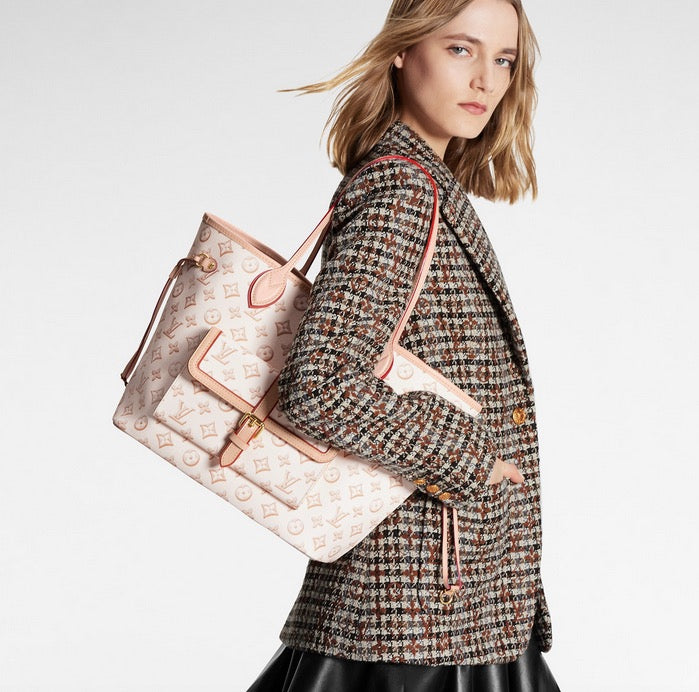 LB697 2022 NEW Neverfull MM / HIGHEST QUALITY VERSION