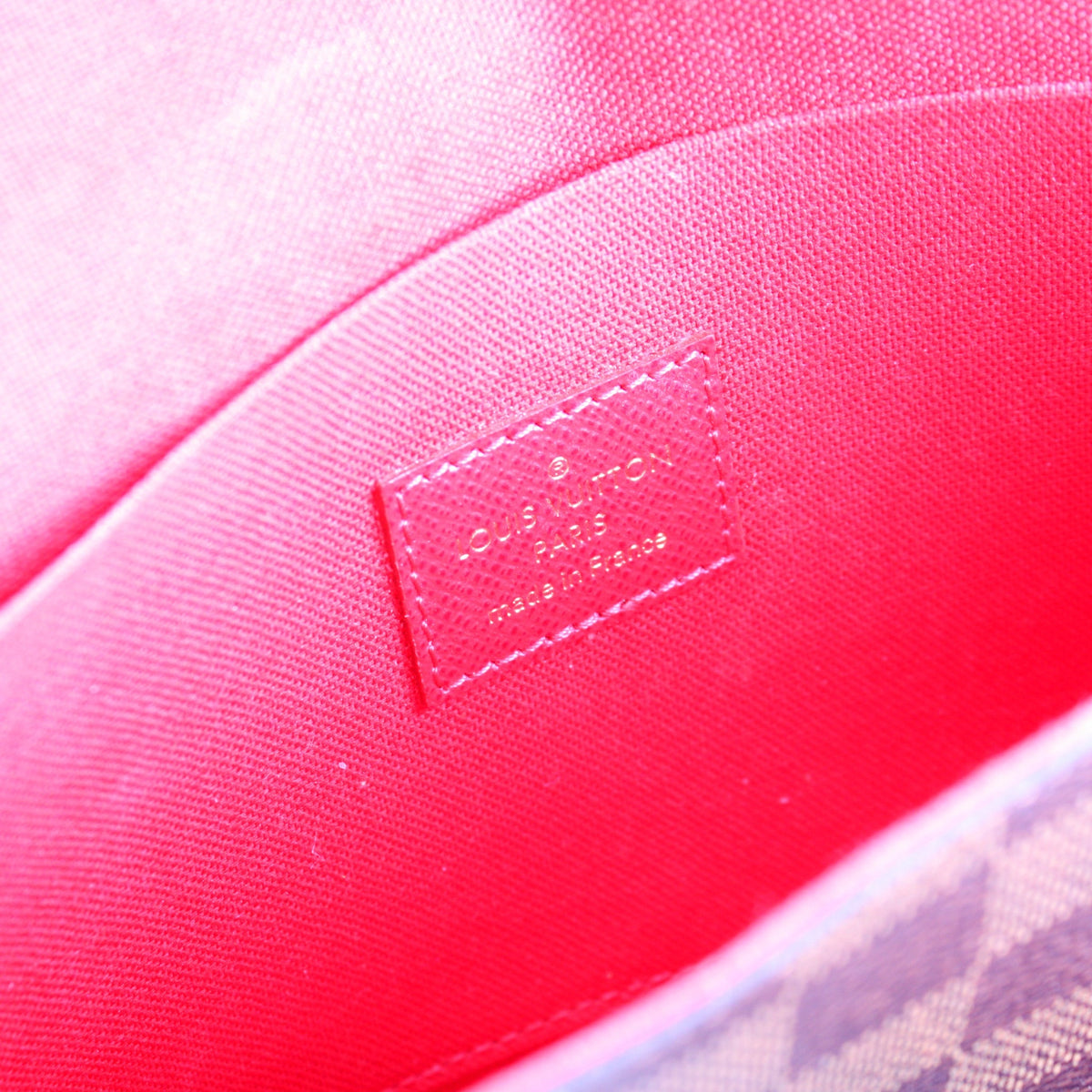 Pochette Felicie Damier Ebene Patches