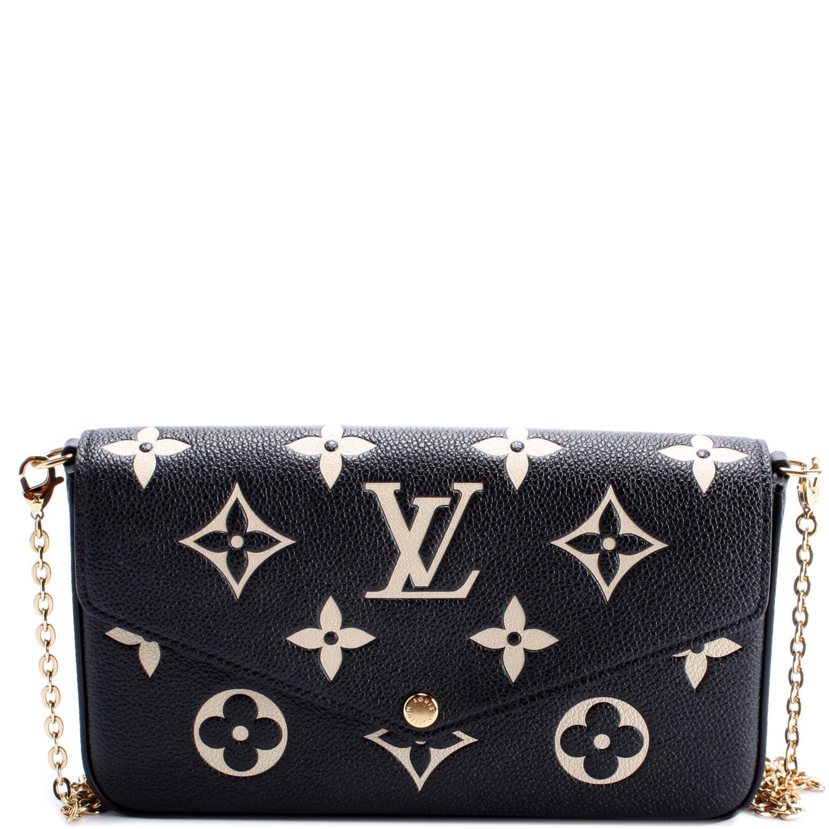 Pochette Felicie Bicolore Empreinte