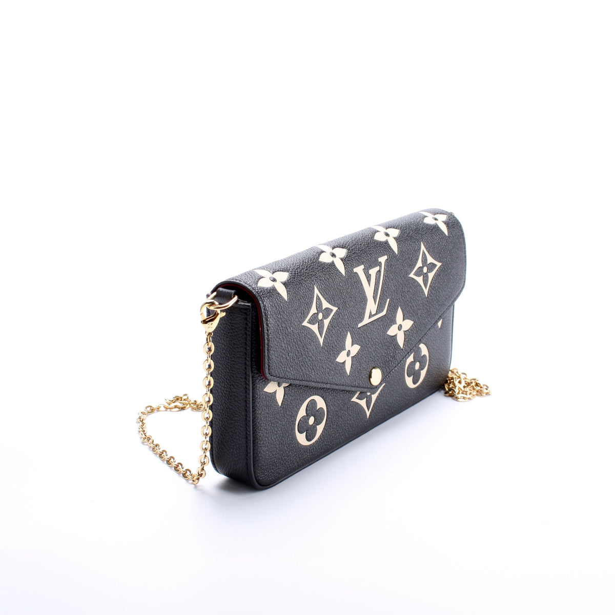 Pochette Felicie Bicolore Empreinte