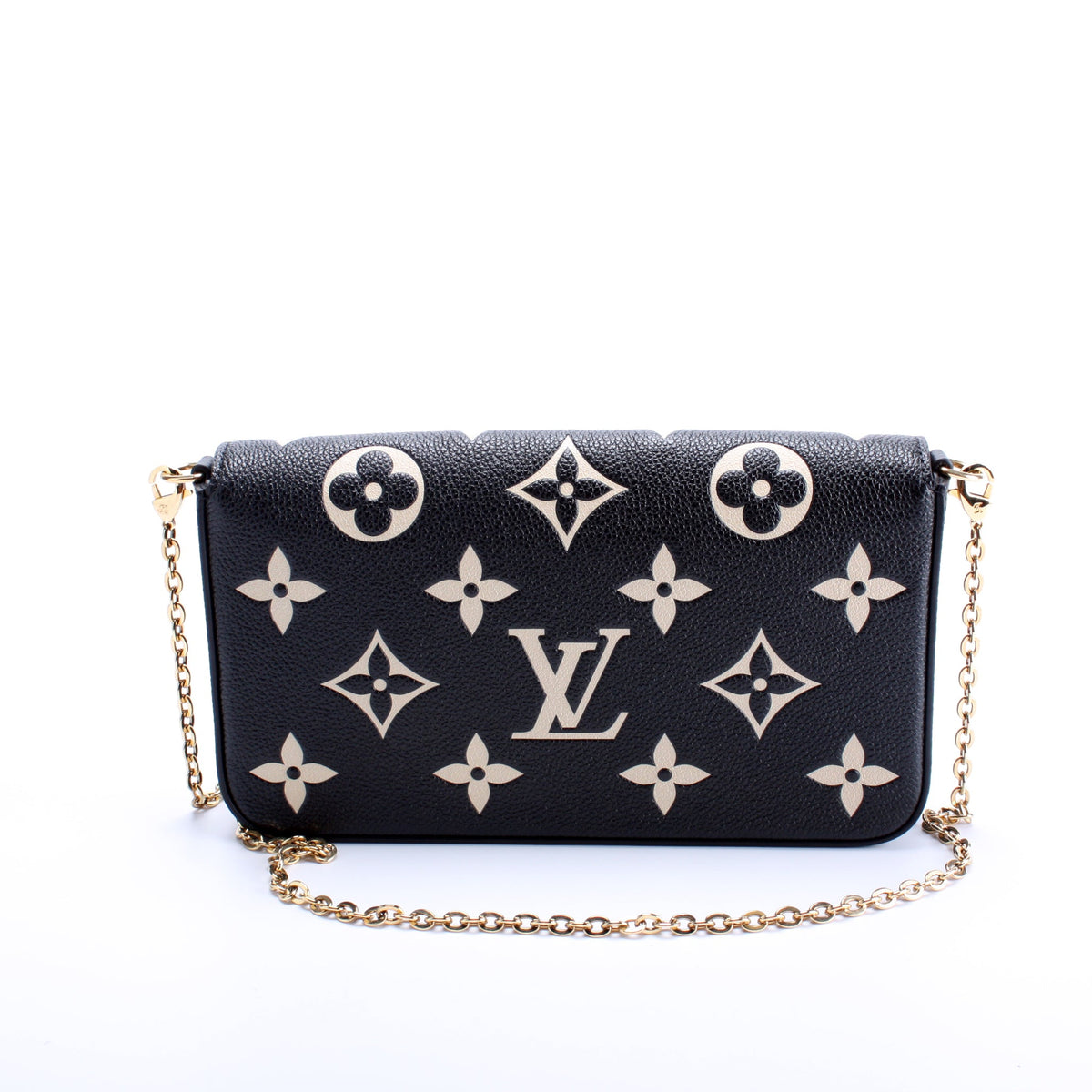 Pochette Felicie Bicolore Empreinte