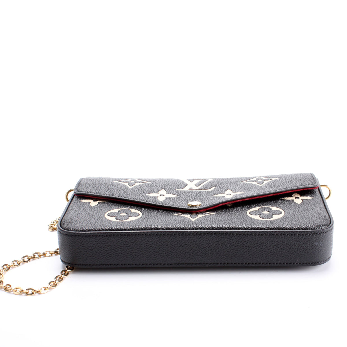 Pochette Felicie Bicolore Empreinte