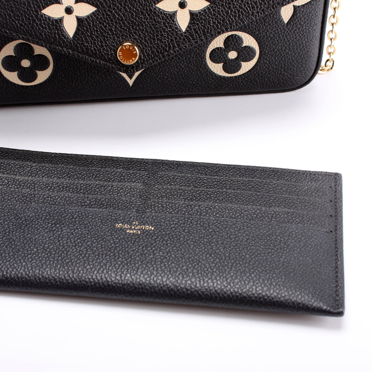 Pochette Felicie Bicolore Empreinte