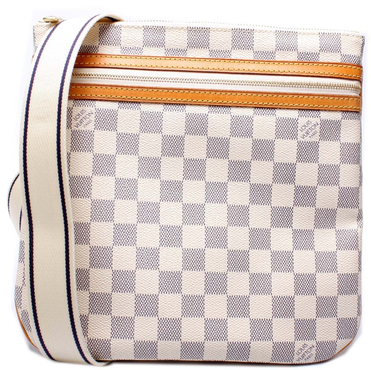 Pochette Bosphore Damier Azur