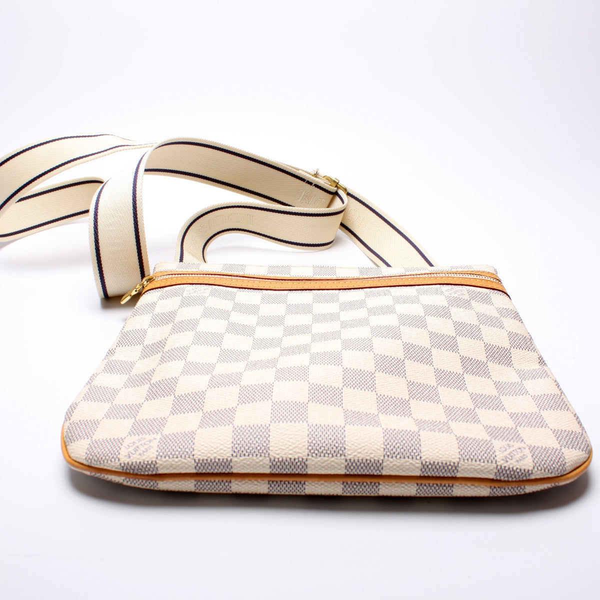 Pochette Bosphore Damier Azur