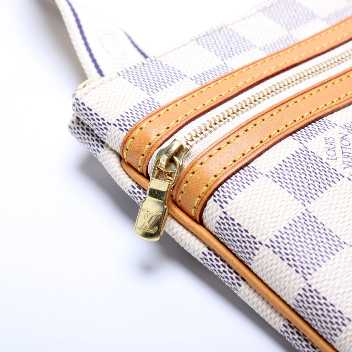 Pochette Bosphore Damier Azur