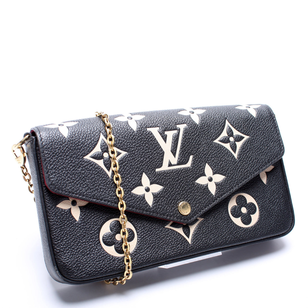 Pochette Felicie Bicolor Empreinte