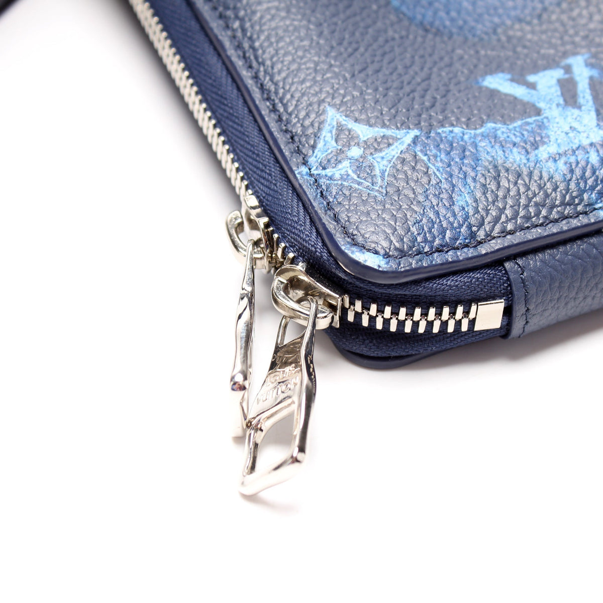 Phone Pouch Watercolor Ink Monogram