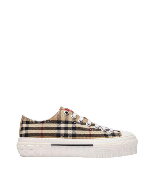 Burberry Arthur Platform LowTop Sneaker Women Brown | Beige 35 brown | beige
