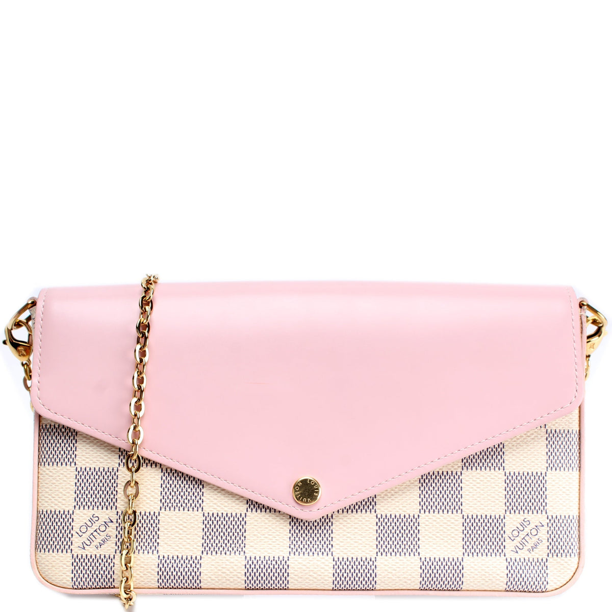 Pochette Felicie Damier Azur