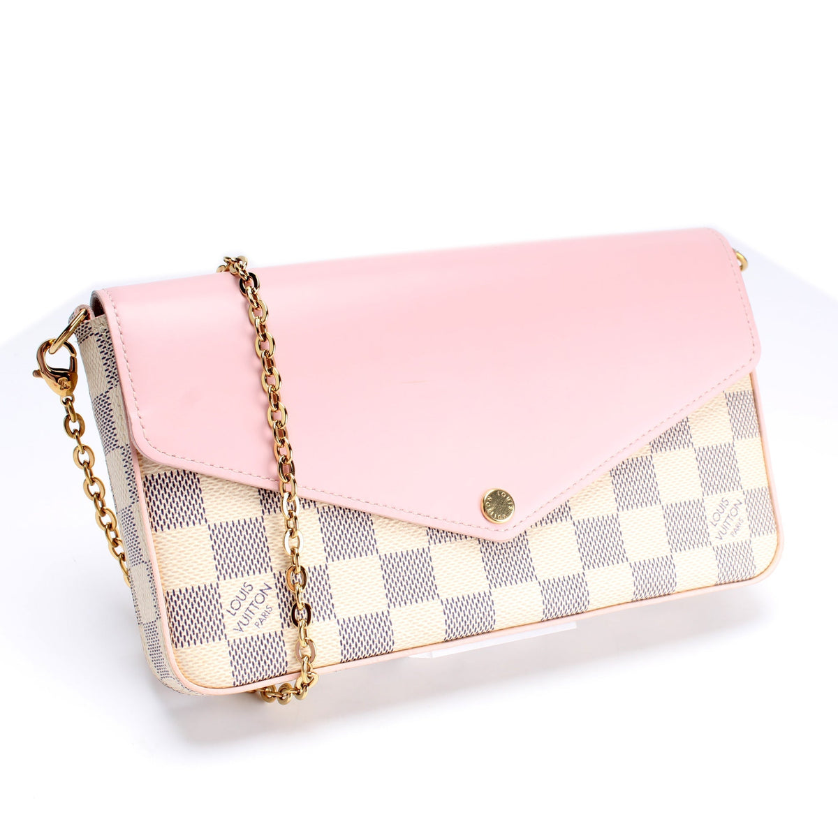 Pochette Felicie Damier Azur