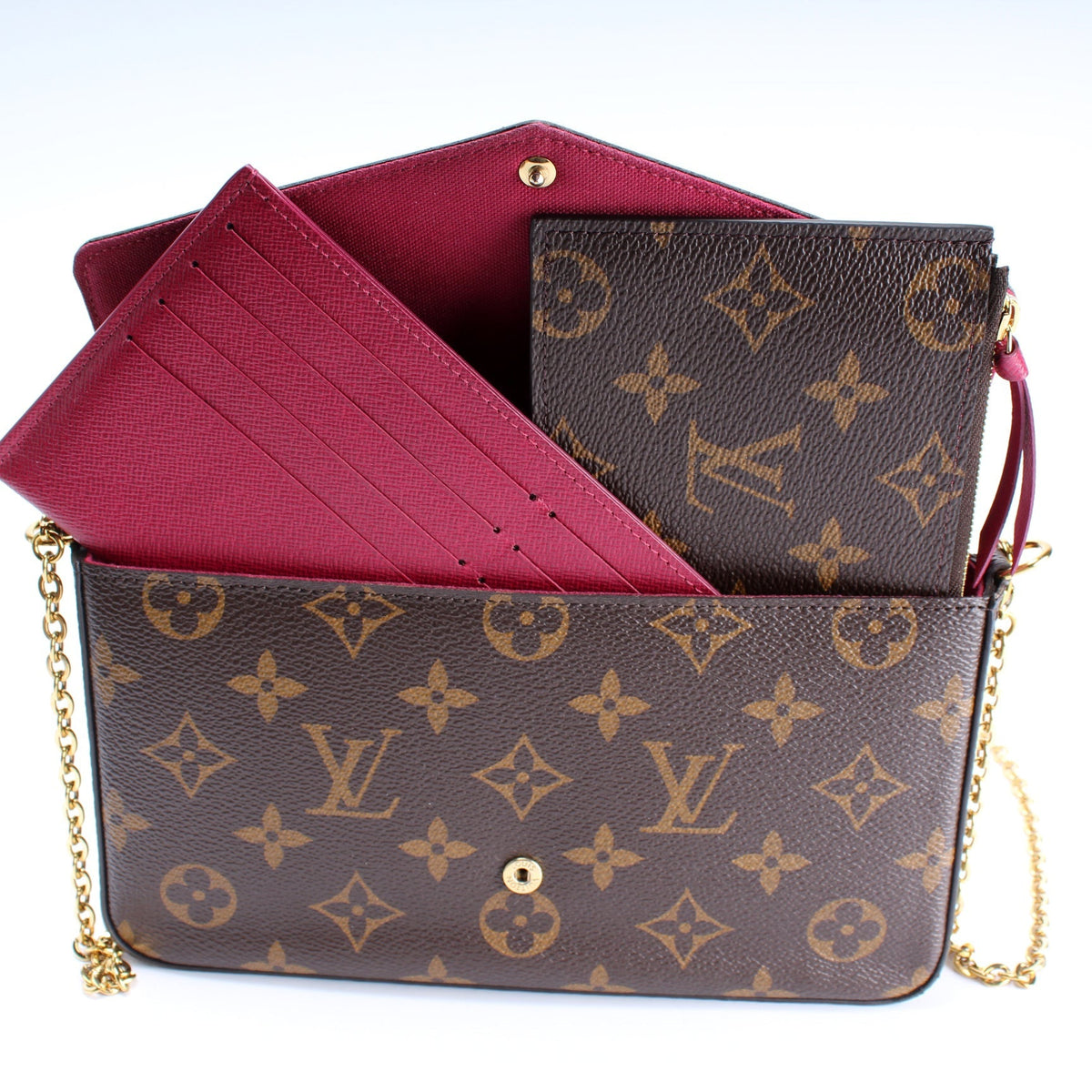 Pochette Felicie Monogram