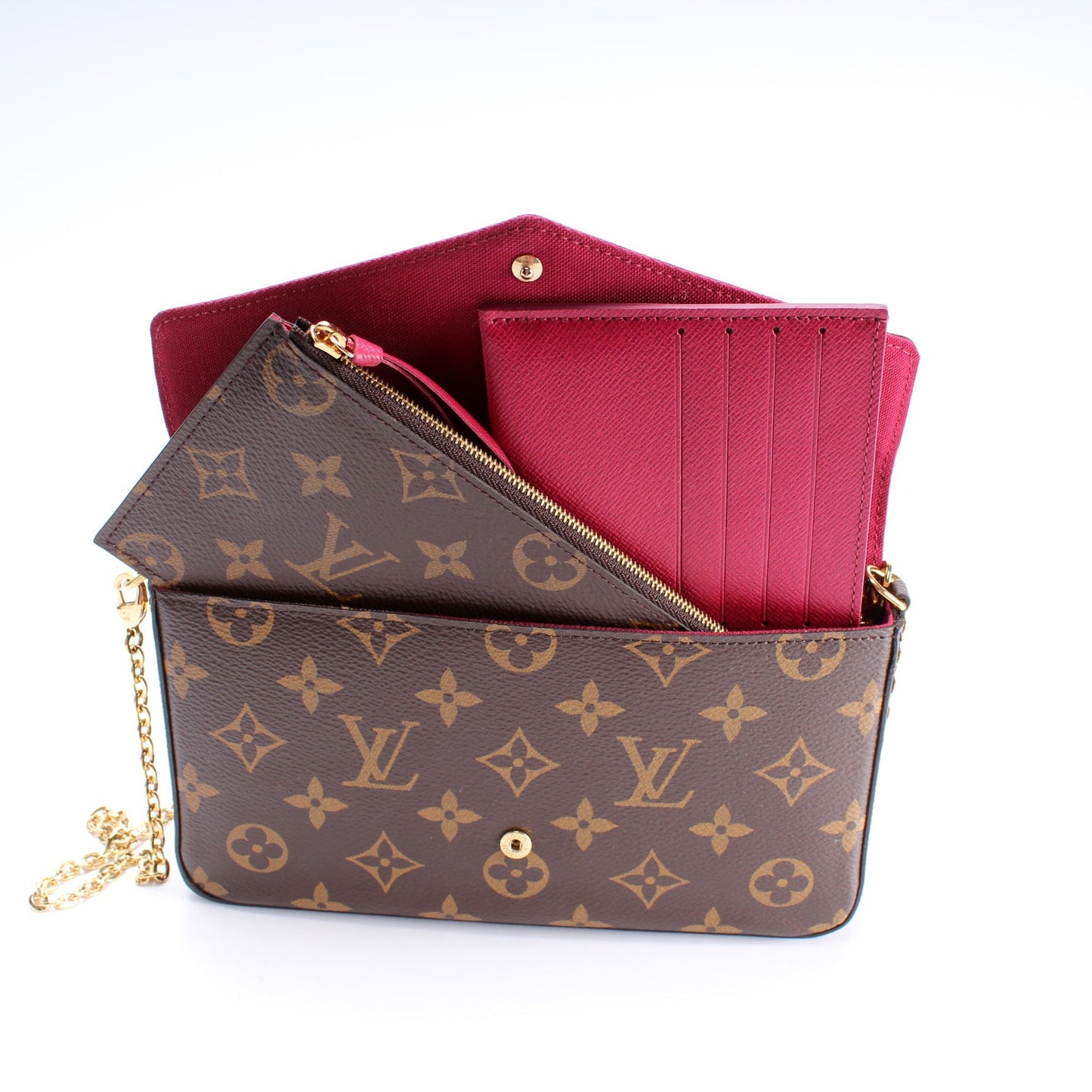 Pochette Felicie Monogram