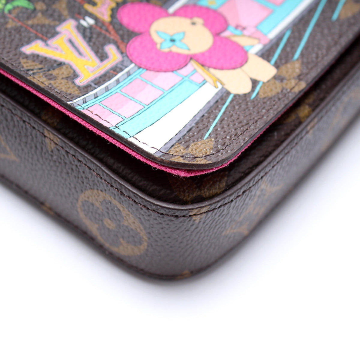 Pochette Felicie Monogram Christmas