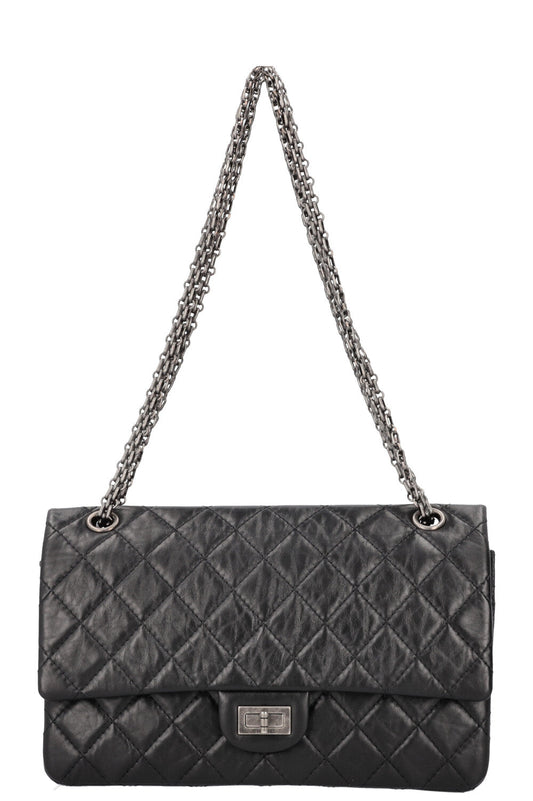 CHANEL 2.55 Reissue Medium Crossbody Bag Black