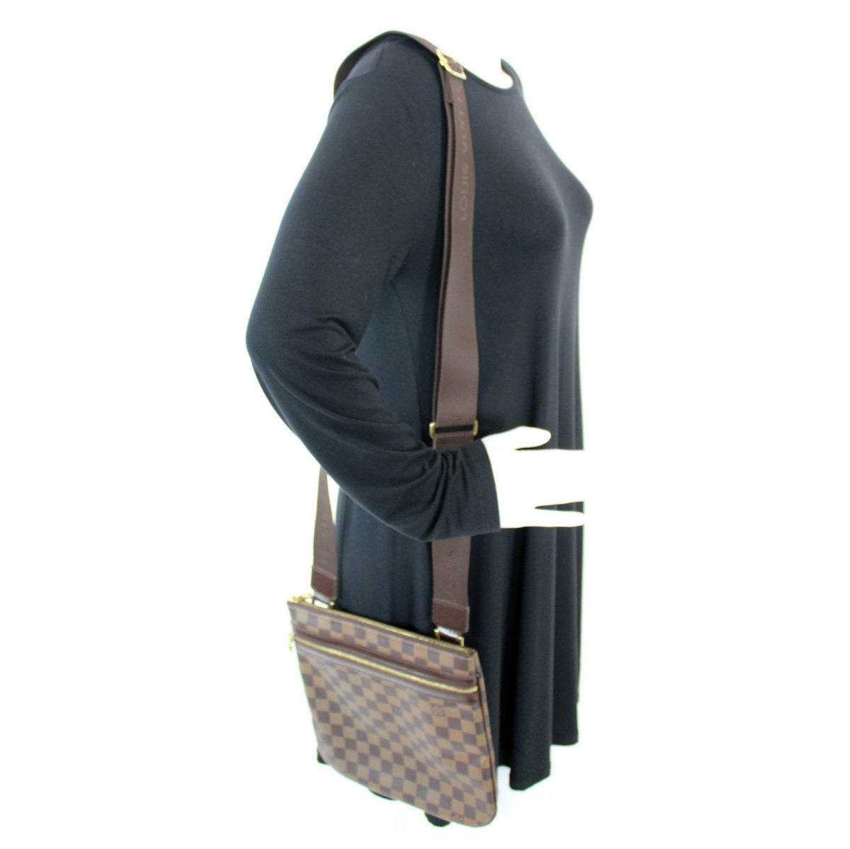 Pochette Bosphore Damier Ebene
