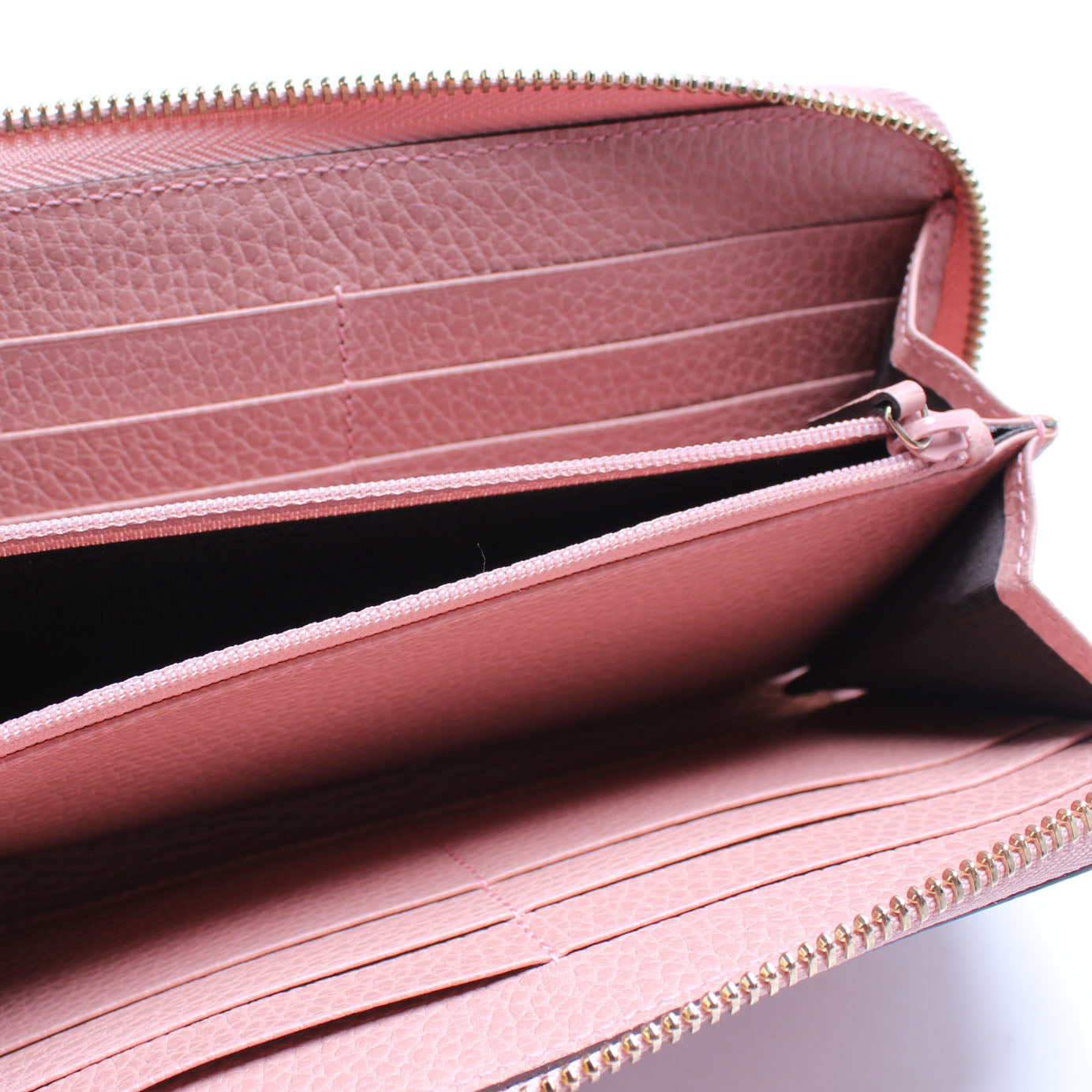 Interlocking G Zip Around Wallet