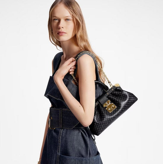 LB796 Monogram Clutch / HIGHEST QUALITY VERSION / 11 x 5.5 x 3.9 inches