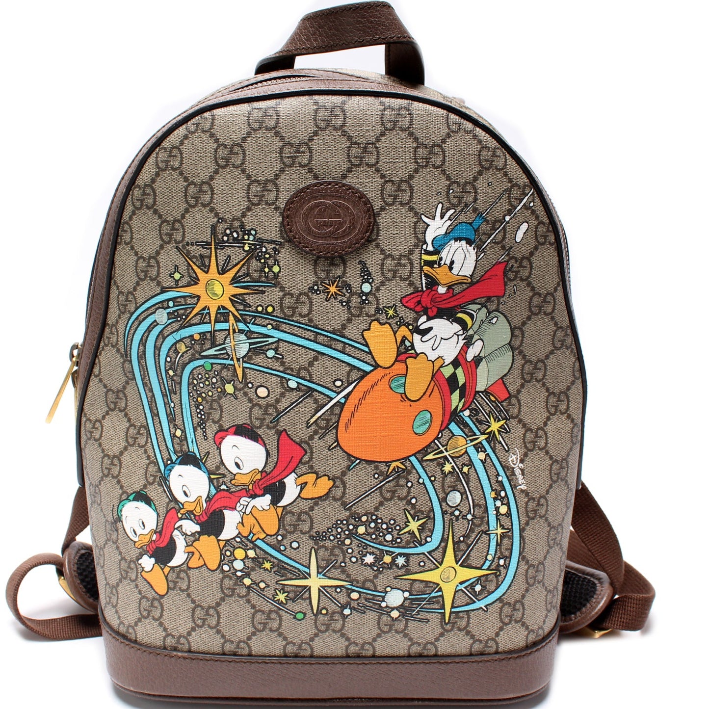 Gucci  Disney X Donald Duck GG Supreme Backpack Small