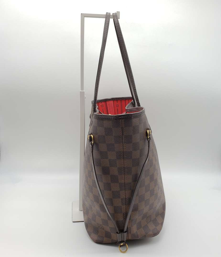 Louis Vuitton Neverfull MM Browns Damier Tote Bag
