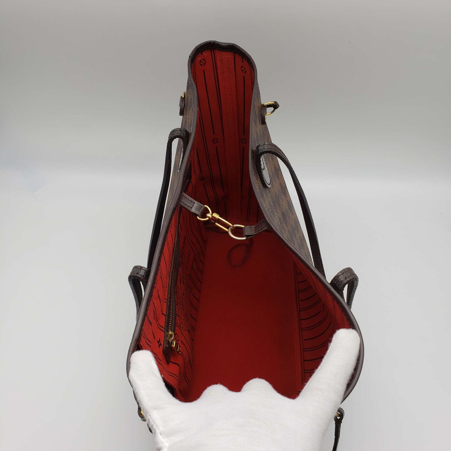 Louis Vuitton Neverfull MM Browns Damier Tote Bag