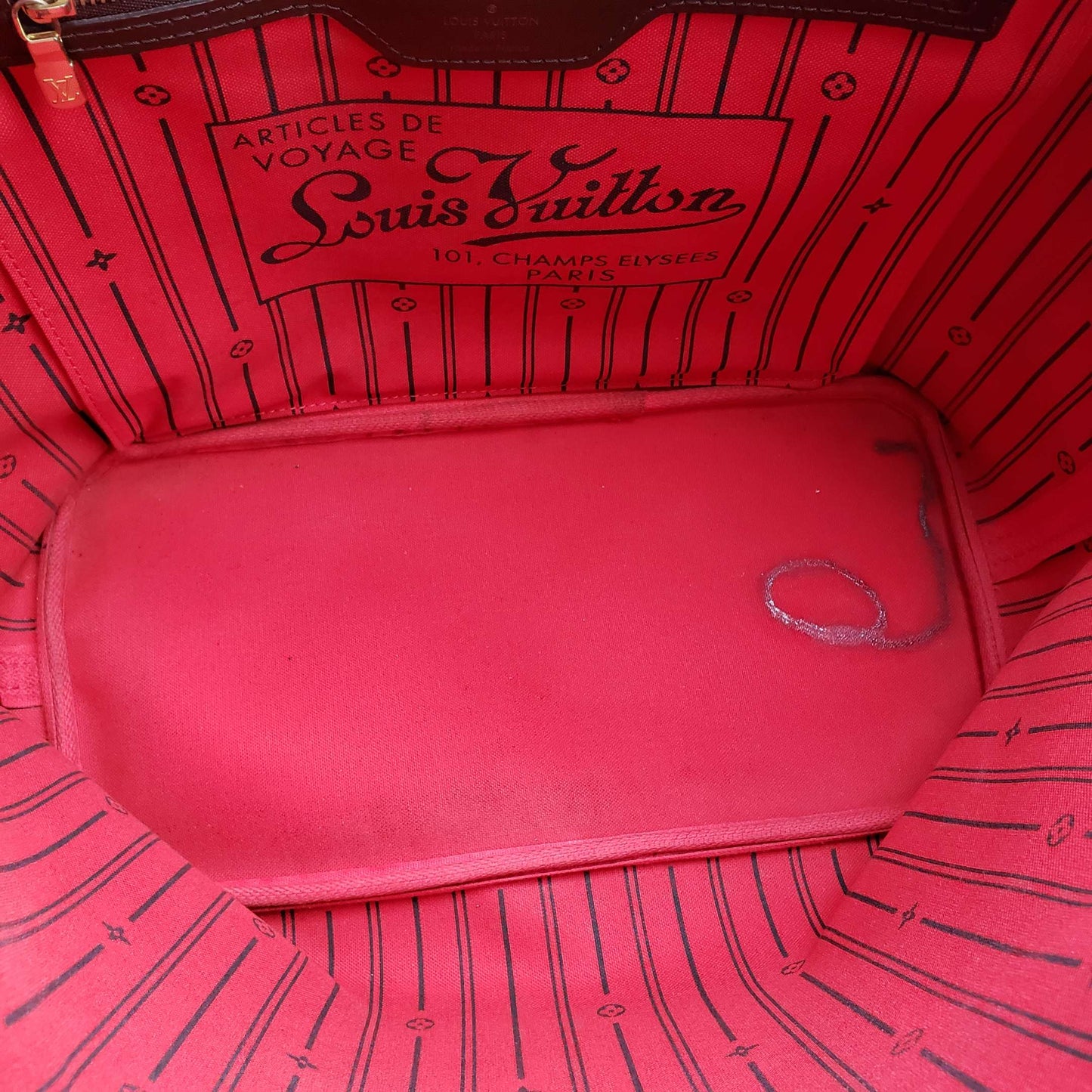 Louis Vuitton Neverfull MM Browns Damier Tote Bag