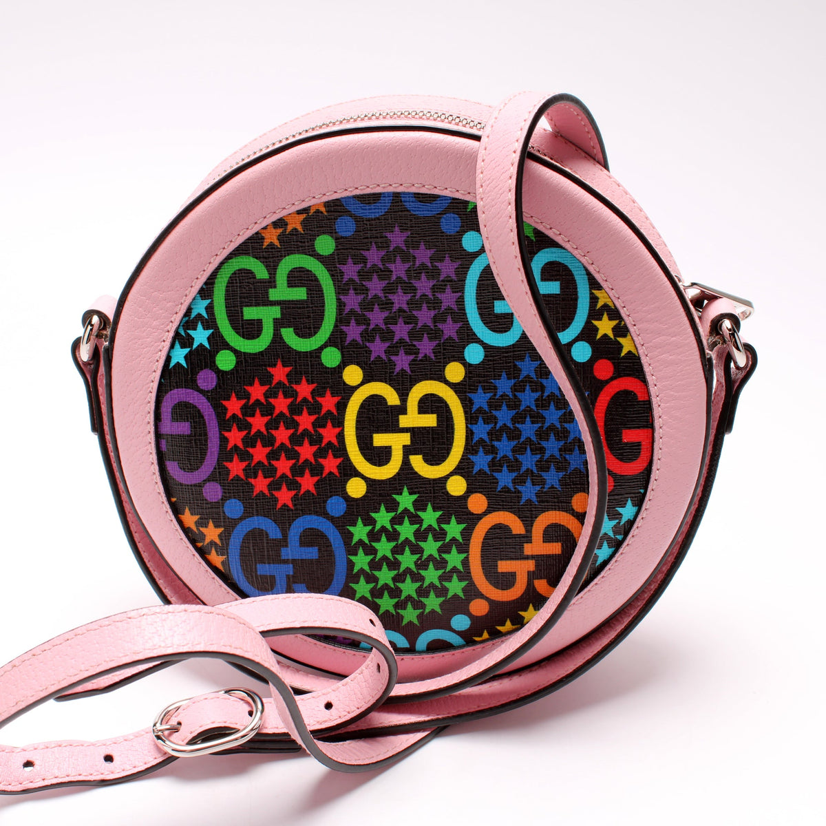 GG Psychedelic Round Shoulder Bag