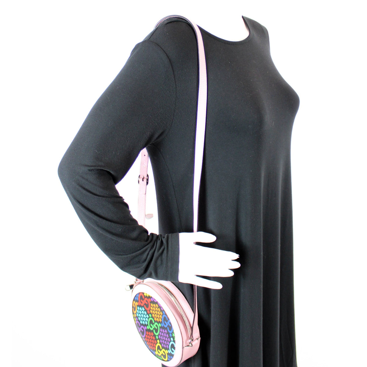 GG Psychedelic Round Shoulder Bag