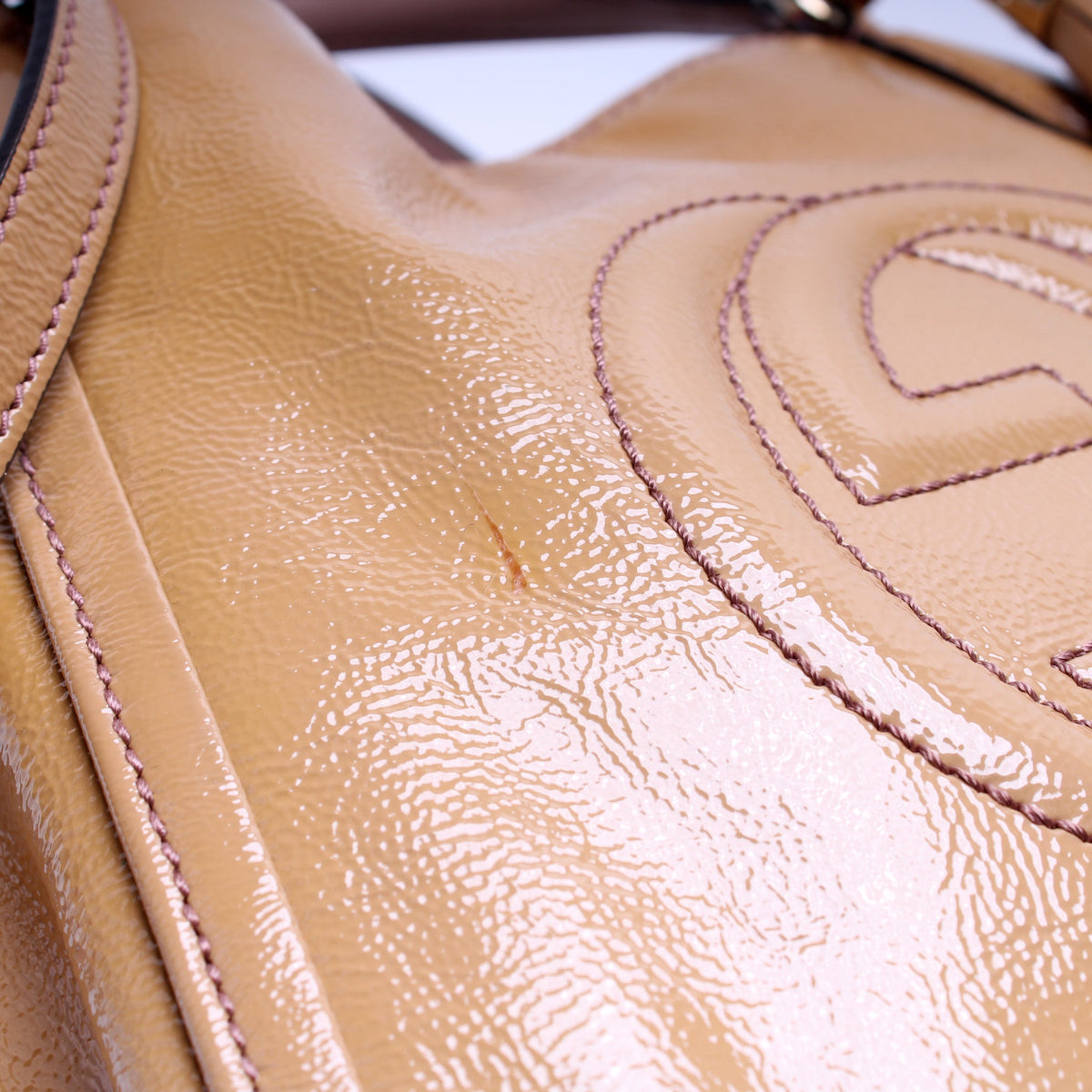 Soho Patent Leather Shoulder