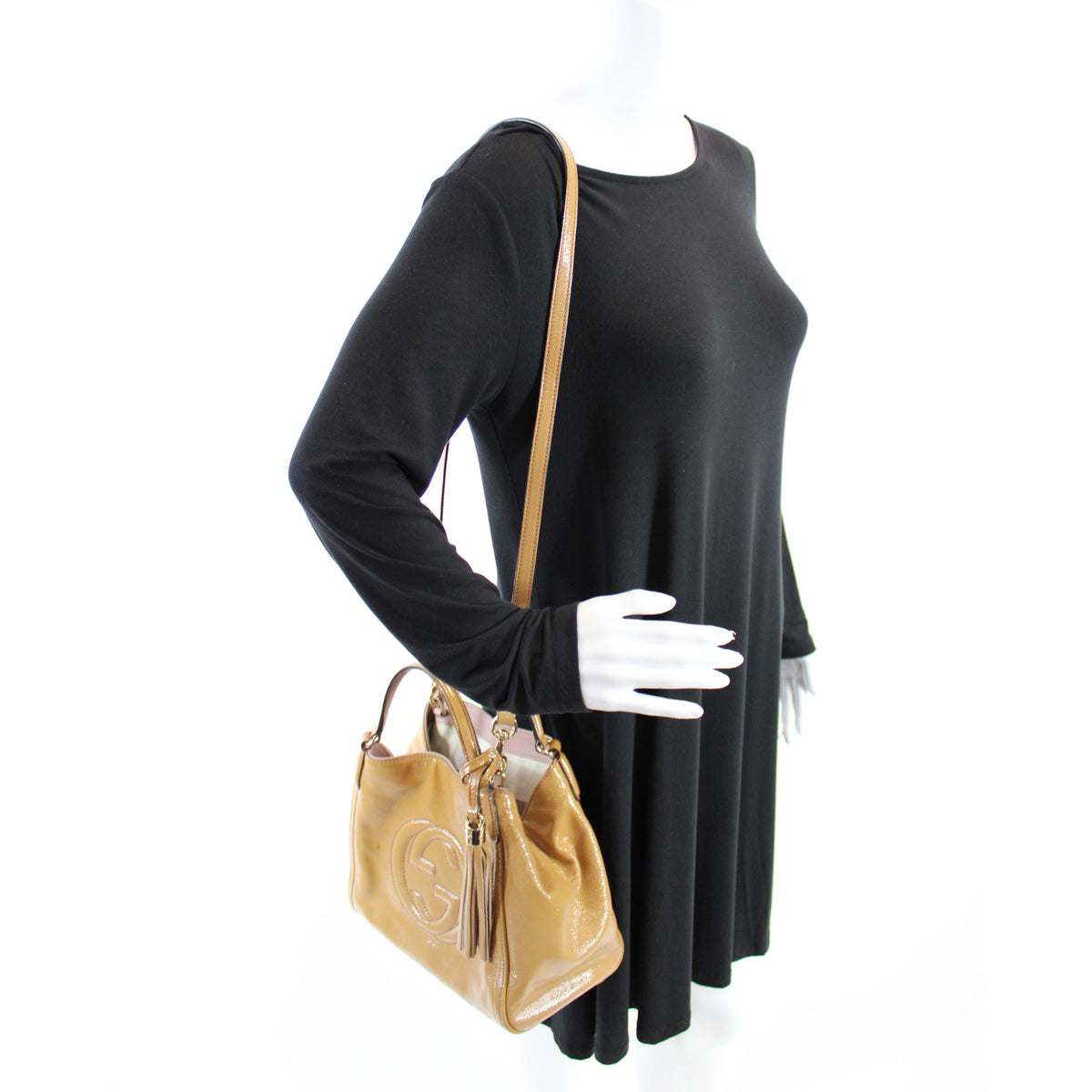 Soho Patent Leather Shoulder