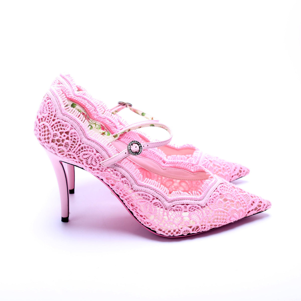 Virginia Lace Heels Size .
