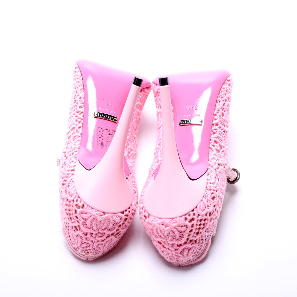 Virginia Lace Heels Size .